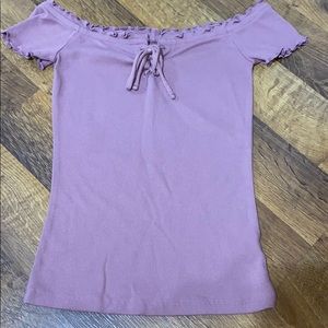 Off the shoulder top